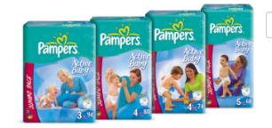 Pampers Nappies