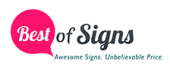Best of Signs Coupon & Promo Codes