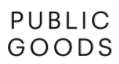 Public Goods Coupon & Promo Codes