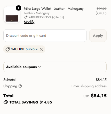  code verified screenshot