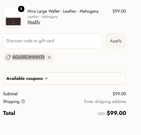 The Sak code verified screenshot