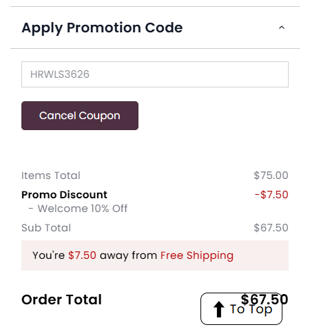 Herroom code verified screenshot