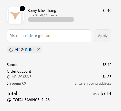 Journelle code verified screenshot