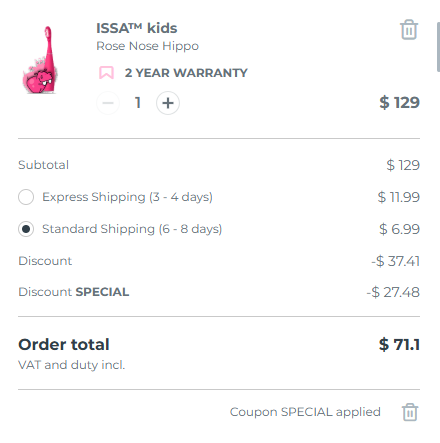 Foreo code verified screenshot