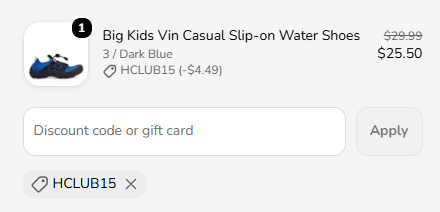 Hunter Boots code verified screenshot
