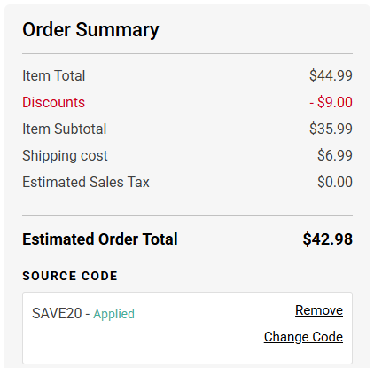 Uniform Advantage code verified screenshot