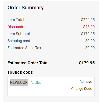 Uniform Advantage code verified screenshot