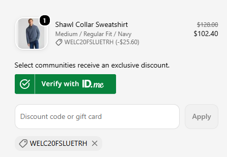 UNTUCKit code verified screenshot