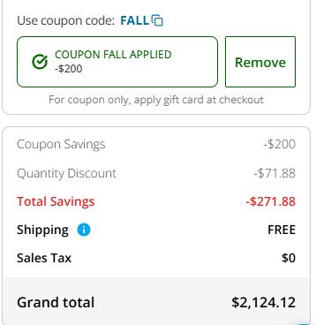Uplift Desk code verified screenshot