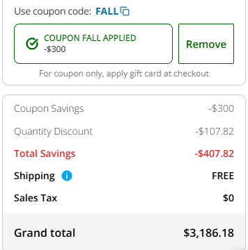 Uplift Desk code verified screenshot