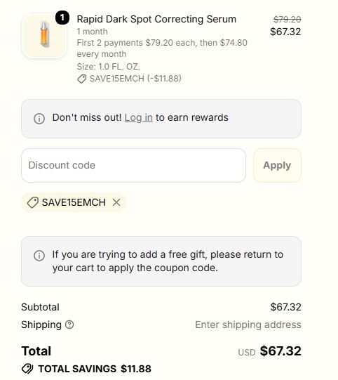  code verified screenshot