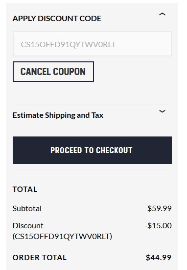 Shoe Sensation code verified screenshot