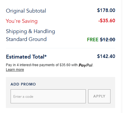 Vineyard Vines code verified screenshot
