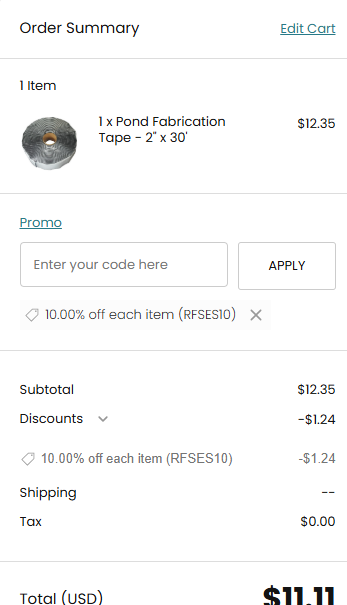 DripWorks code verified screenshot
