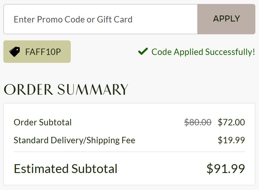 FTD code verified screenshot