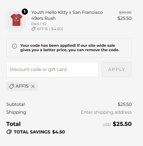Homage code verified screenshot