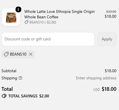 Whole Latte Love code verified screenshot