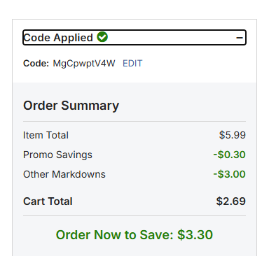 Lids code verified screenshot