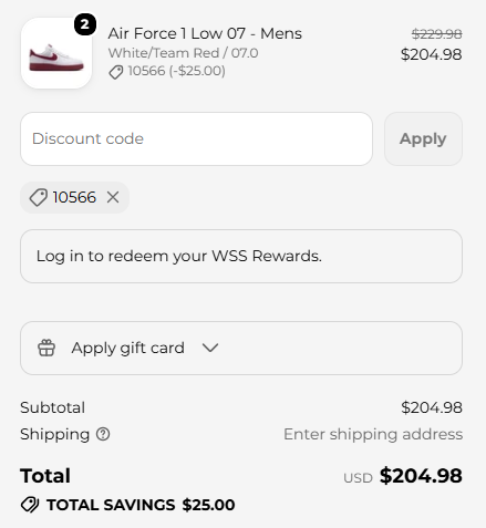 WSS code verified screenshot