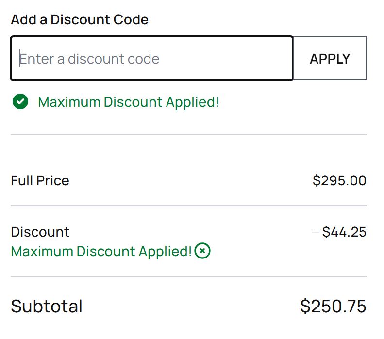 Dermstore code verified screenshot