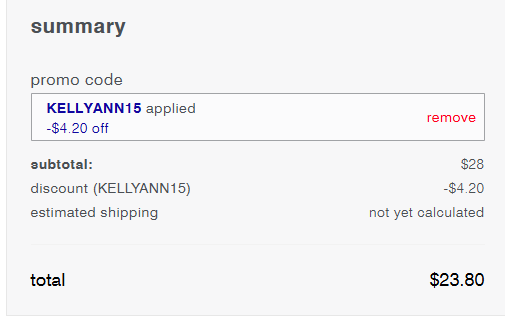 Malin+Goetz code verified screenshot