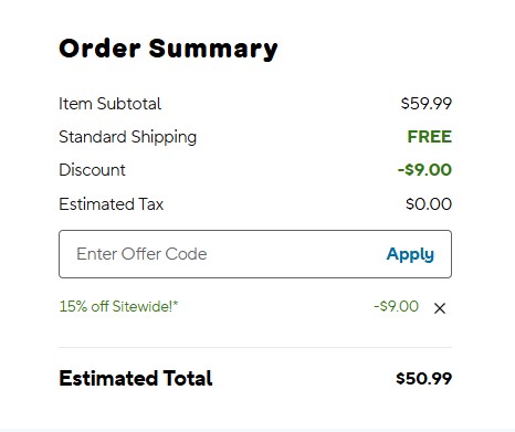 Crocs code verified screenshot