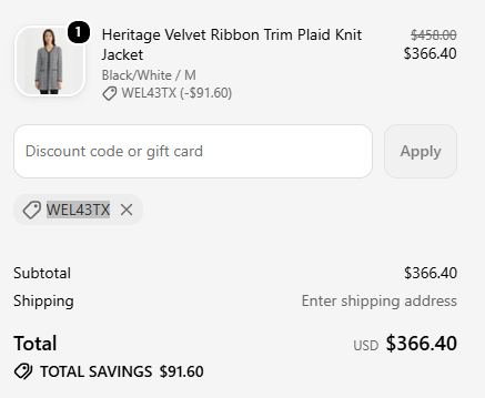 Misook code verified screenshot