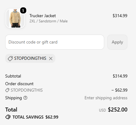 MLTD code verified screenshot
