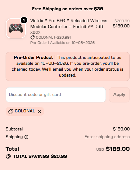 Turtle Beach code verified screenshot