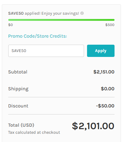 Discount Mugs code verified screenshot