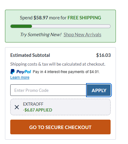 Boxlunch code verified screenshot