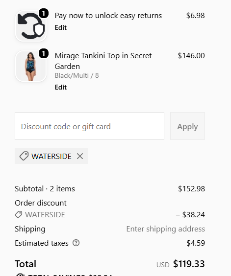 Miraclesuit code verified screenshot