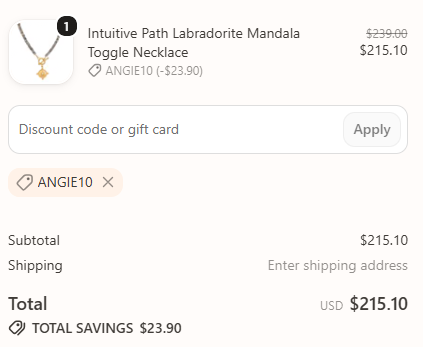 Satya Jewelry code verified screenshot