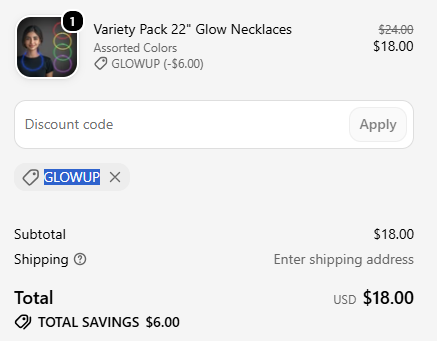 Windy City Novelties code verified screenshot