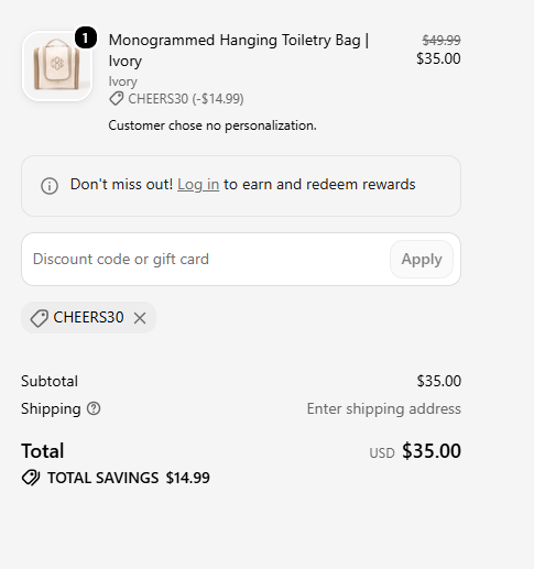 Marleylilly code verified screenshot